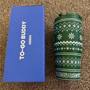 To-Go Buddy Green Travel Mug